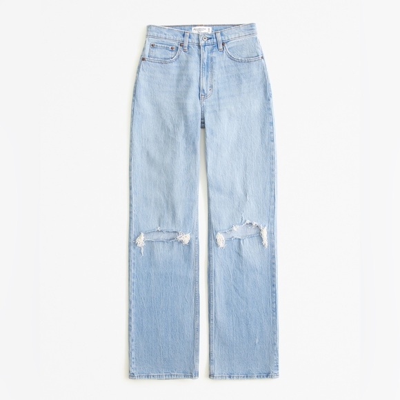 Abercrombie High Rise Mom Jean - Picture 1 of 4